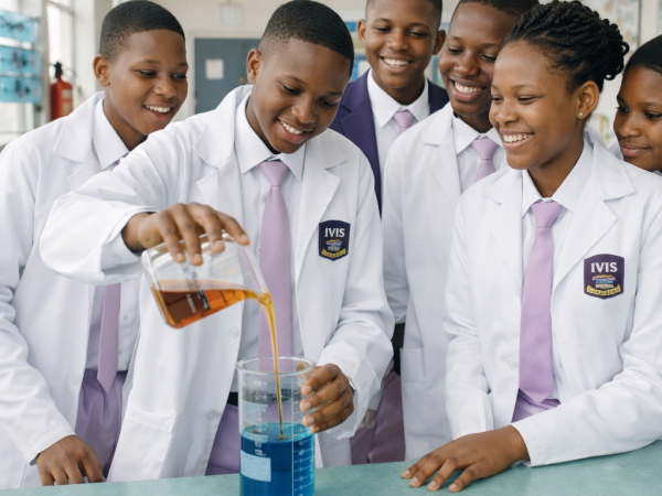 Students in an active classroom session